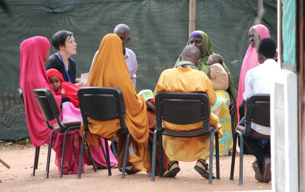 Migrationsverket genomför Sverigeprogram för somaliska flyktingar i flyktinglägret Dadaab i Kenya. Migrationsverket.