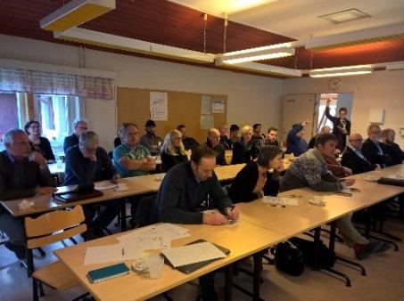 Workshop för nulägesanalys 23 nov, 2016 Deltagare; sakkunniga och experter: Ålands Vatten: Ann Nedergård- projektledare, Christian Nordas- VD, Gottfrid Öhbergplaneringsingenjör och David Ståhlman- VA