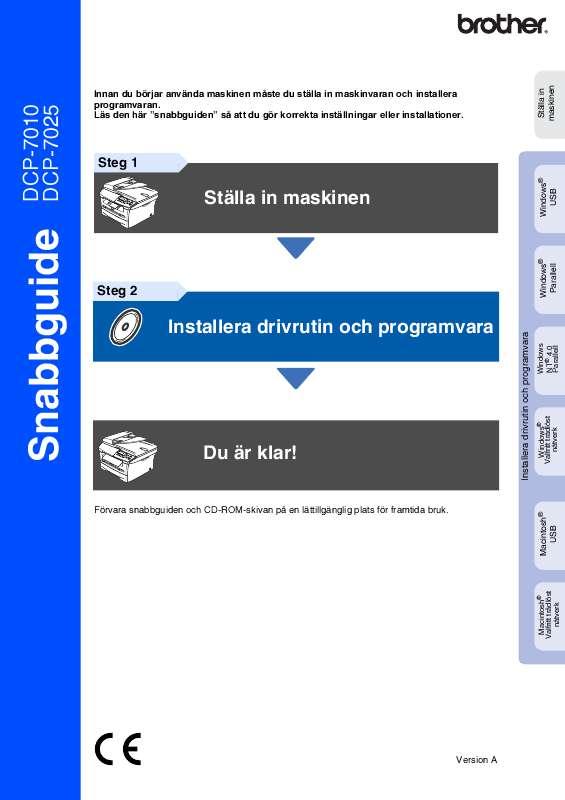 Du hittar svar på alla dina frågor i instruktionsbok (information, specifikationer,