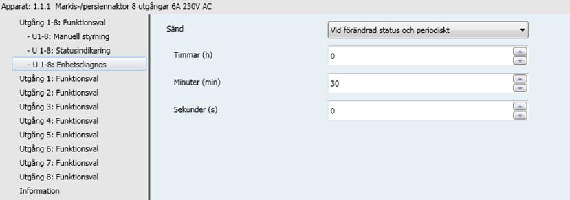 - Byte 6: Brytarens läge. MSB 1: 0 = Automatiskt läge / 1 = Manuellt läge Obs!: Bit som markerats med x används inte.