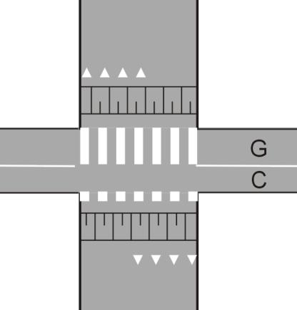 Korsningspunkter Gång- och cykelkorsningar Figur 4.
