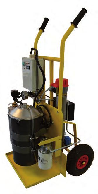 Specifikation Purifiner TS5060PMH Kapacitet: 600 liter per dygn Oljemängd: Upp till 3 000 liter Max mottryck ut: 8 bar 45 kg Dimensioner: 64 x 76 x 47 cm (H x B x D) M ed förvärmare: 5880-2001 Utan
