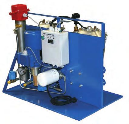 TS5060PMH-Twin Purifiner TS-Twin TS-Twin har samma egenskaper som TS5060PMH, men har dubbelt så stor kapacitet. TS-enheten är beräknad för hydrauliska oljor, men kan rena nästan alla typer av olja.