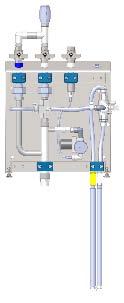 Teknisk information Lagafors Lågtrycksinjektor CDE II Modell CDE II-S CDE II-D CDE II-T Anslutning inkommande vatten (invändig gänga) Tryck 3-8 bar Dimension ISO-G 1/2 Anslutning inkommande luft