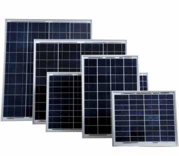 26 ELSTÄNGSELAGGREGAT - SOLENERGI SOLPANELER Gallagher erbjuder testade solpaneler av hög kvalitet med 2 års garanti på alla moduler.