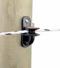 ISOLATORER 51 Clips Vi rekommenderar 011056/024698 för Insultimber stängselstolpe eller vår Eco-stolpe. Använd art. nr.