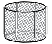 ASSEMBLY INSTRUCTION PARTS 1 Lower steel poles 8 pcs. 2 Upper padded steel poles 8 pcs. Notice!