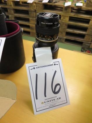 Nikon objektiv 55mm 1654-116