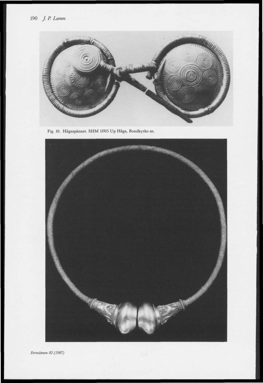 190 J. P Lamm Fig. 10. Hågaspännet.