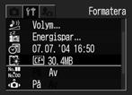 Förbereda kameran Om CF-kort CF-korten innehåller avancerad elektronik. Vik dem inte, använd inte våld och utsätt dem inte för stötar eller vibrationer. Försök inte ta isär eller ändra ett CF-kort.