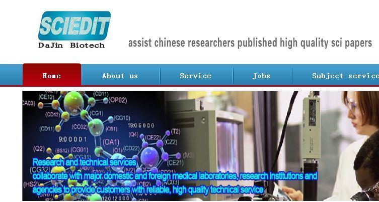 IT'S UNBELIEVABLE: YOU CAN PUBLISH SCI PAPERS WITHOUT DOING EXPERIMENTS (Sciedit website, China) Science 29/11 13: China's Publication Bazaar Authorship for sale ($14.