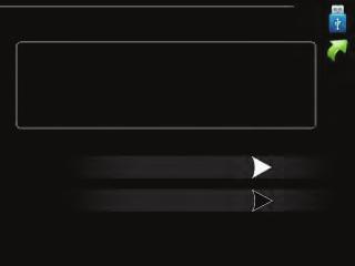 INOMHUSKLIMAT VÄRMEPUMP USB uppdatera programvaran loggning hantera inställningar VARMVATTEN INFO USB 7 När ett USB-minne ansluts dyker en ny meny (meny 7) upp i displayen.