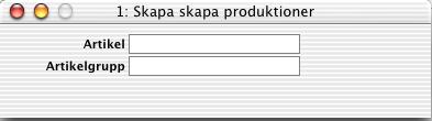 Kapitel 3: Produktion - Register - Produktioner beställningspunkt och där det redan finns en produktionspost som inte är godkänd ännu.