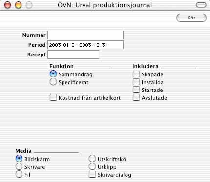 Kapitel 3: Produktion - Rapporter - Produktionsjournal Funktion För sammansatta artiklar som använder komponenter som själva är sammansatta artiklar (d.v.s. delartiklar), kan du antingen visa lagersaldona för delartiklarna eller visa dem för den lägsta nivån av komponenter.