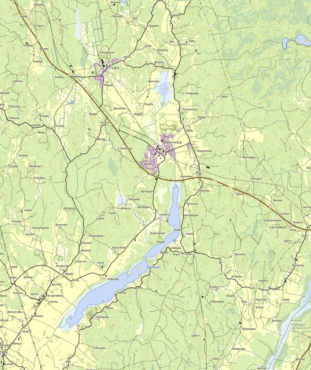 Föreslagna leddragningar 6 5 4 7 3 8 2 1 1. Kyrkstigen, Allerbäcke Åhl 2. Sydvästra länken, Kättslinge Vendelsjöns utlopp 3.