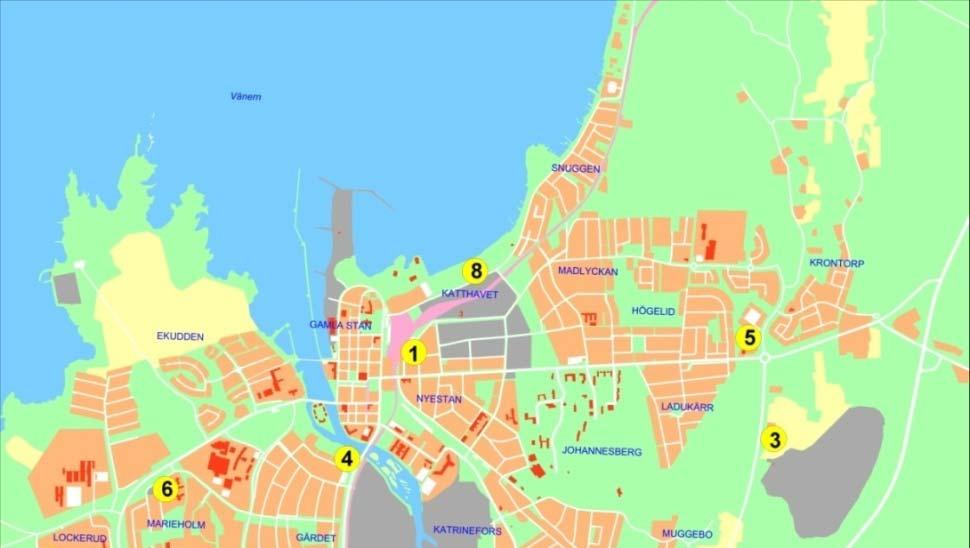1.6.3 Miljöstationer I kommunen finns fyra miljöstationer enligt nedan: Renhållningsordning för Mariestad och - OK/Q8 -