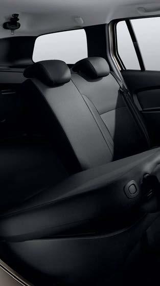 Mycket, mer, massor av lastutrymme Flexibiliteten är central i nya Dacia Logan MCV: