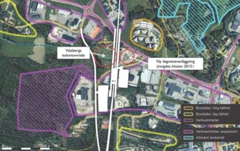 Västlig järnvägskorridor (Idenor-Stegskogen) En stor konsekvens till följd av om ett Västligt alternativ väljs är att en ny station planeras strax väster om Hudiksvalls stadskärna (se figur 7.15.3-2).