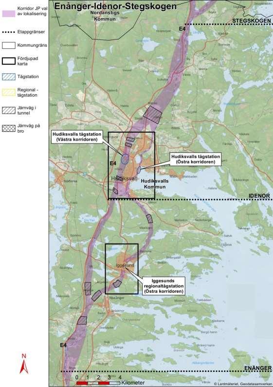 6.5. Utredningsalternativ Följande utredningsalternativ är aktuella, se figur 6.5-1.