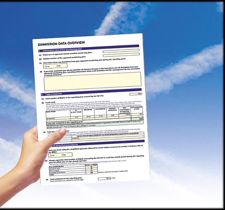 Förenklad Övervakning Artikel 54, MRR Får använda verktyg för att uppskatta utsläppen Eurocontrols Small Emitter Tool Andra verktyg går bra, men de måste ha tagits fram av annan lämplig organisation