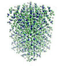 Världen och dess ordning kan ha uppkommit genom atomers slumpmässiga arrangemang. Atomerna rör sig kaotiskt i olika tillstånd av oordning.