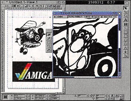 Ett mycket väl utbyggt Amiga- ; Guide hjälptextsystem gör att man när l som helst kan få reda på det viktigaste : om de flesta av de nya funktionerna.