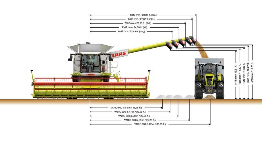 Bygger på erfarenhet. Nya LEXION. Hytt. Tröskteknologi.