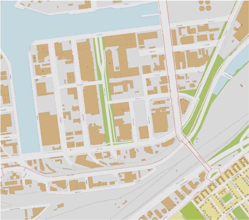 Cykeltrafik till fastigheten sker i blandtrafik i gata. Närmaste huvudcykelled med separata cykelbanor finns längs Västkustvägen och Flintrännegatan. Cykelvägar.