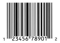 Mittmarkeringstecken Kontrollsiffra OR-B Utskriftsexempel EPSON UP-A EPSON UP-E UP-E är en UP-A nollutelämnande streckkod (tar bort extra nollor) som anges i American Universal Product ode (UP Symbol