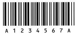 Teckentyp Siffror (0 till 9) Symboler (- $ : /.