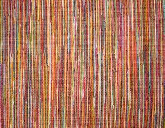 multifärgad, Ø 100 cm 299:- Iris flatvävd matta i