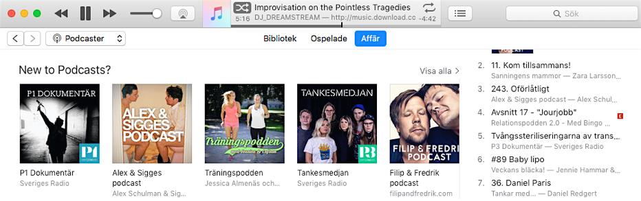 Hyra objekt från itunes Store via datorn: När du hittar en film du vill hyra klickar du på knappen Hyr film (om knappen inte visas går filmen inte att hyra).