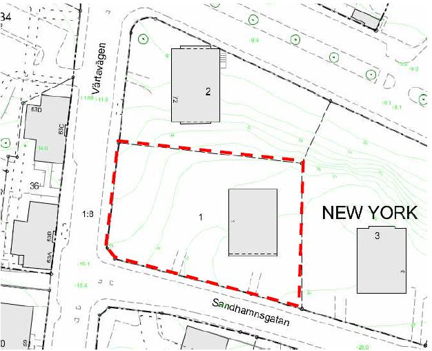 Sida 2 (10) Bakgrund Stadsbyggnadskontoret har bjudit in bland annat Östermalms stadsdelsnämnd till samråd om förslag till detaljplan för fastigheten New York 1 i stadsdelen Ladugårdsgärdet i