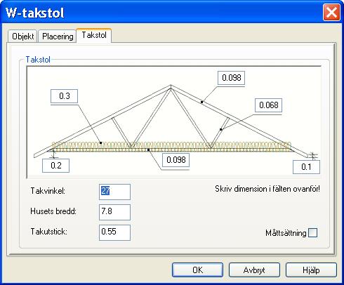 fasad och sektion