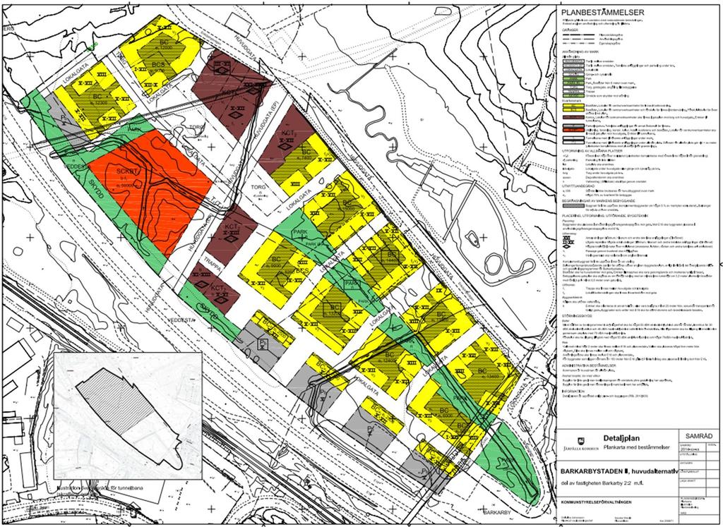 Uppdragsnummer: 1069-101 Structor Riskbyrån AB, Solnavägen 4, 113 65 Stockholm, Org.nr. 556872-1251, www.structor.se Figur 1 Plankartan från samrådsskedet, dat. 2014-09-25. WE:ST i rött.