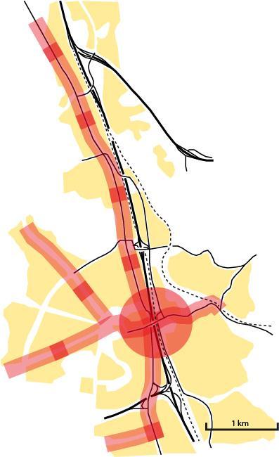 FÖP MÖLNDALSÅNS DALGÅNG GENOMFÖRANDE - TRAFIK 4 AVSIKT Underlätta resor med kollektiva färdmedel Tillgängligheten för resor med kollektiva färdmedel skall förbättras.