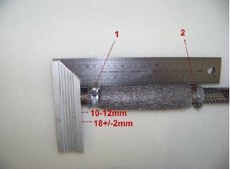 Sida 56 av 56 En extra stålullsmatta, artikel.nr 297 983, med måtten 165 x 165 mm +/- 10 mm får monteras i samtliga ljuddämpare för att öka hållbarheten på den obligatoriska ljuddämpande mattan.