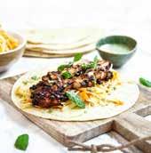 fläskytterfilé med fetaostgratinerade rotfrukter Recept 5: Marinerad kyckling på tortilla med coleslaw Din matkasse är plockad av nr: Saknas något?