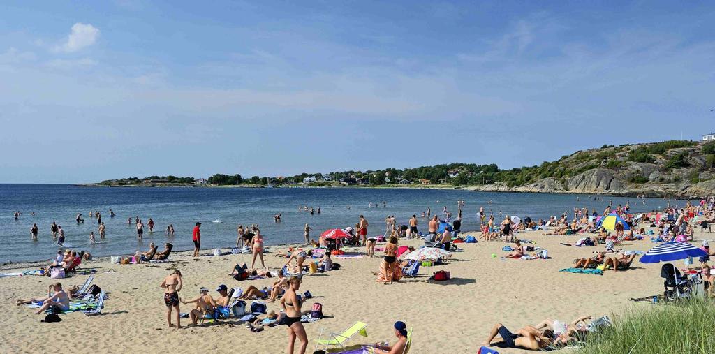 Kungsbacka kustbandet Hela västra delen av kommunen har kust mot Kattegatthavet Kullavik, Särö, Vallda, Onsala, Åsa och