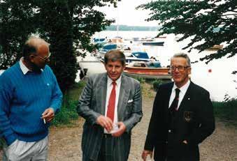 Foto: Göran Swanström Einar Swanström 1920-2016 Einars stora fritidsintresse var Helgasjön och då segling, långfärdsskridskoåkning, god gemenskap och