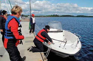 Det var utgångspunkten för den kurs Marie Ellström-Westerlund, Kattis Koss och Ida Svensson i Kåge Båtklubb tog initiativ till.