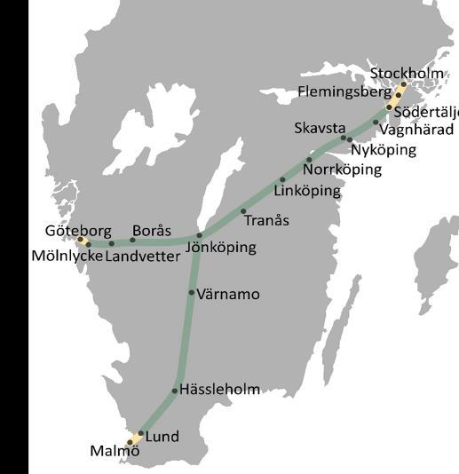 Programmet: En ny generation järnväg höghastighetsjärnväg i Sverige Två