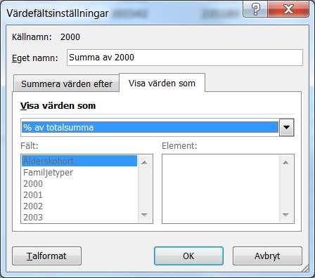 Välj manuellt och sen OK Dra sen gruppen 6-12 år upp i listan (flytta med den streckade markören)