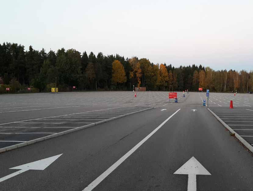 32 Utformning av parkeringsplatser Riktlinjer för parkering i Norrköpings kommun Bilparkering Bilparkeringens utformning är av stor betydelse för stadsrummet.
