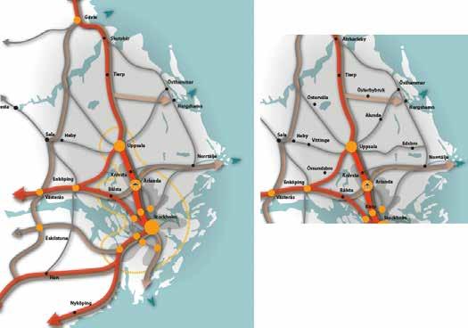 2.1. En växande kommun som samspelar med sin omgivning År 2050 är arbets-, utbildnings- och bostadsmarknaderna i Östra Mellansverige integrerade.