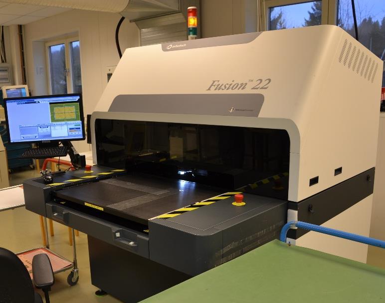 maskin (laser direct imaging) för