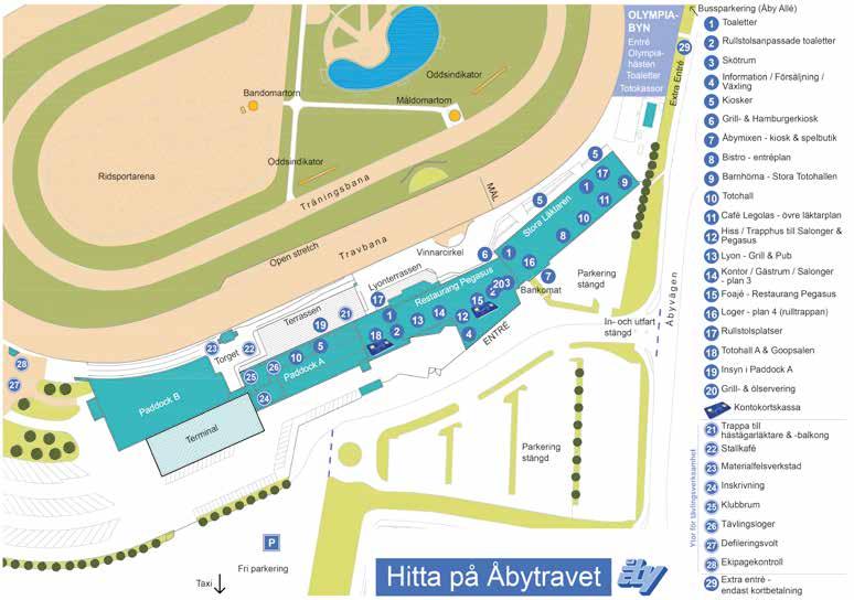 Biljettregler Olympitrvet 9 pril Giltig årskort för 0 denn dg: ÅbyTrvets hästägrekort (publik, stll) ST-kort Övrig årskort