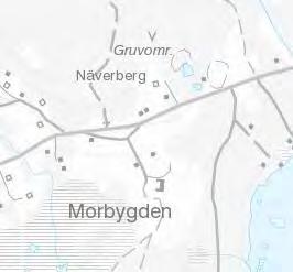 Landsbygd Exempel: Morbygden, Bergsgården, Puttbo. Bebyggelsestrukturen består av friliggande bergsmansgårdar, mindre bykärnor och spridd villabebyggelse i en jordbruksmiljö.