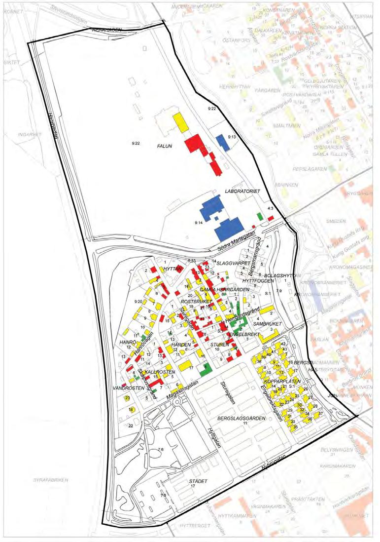 Gamla Herrgården Gamla Herrgården reglerades enligt 1646 års stadsplan. Stadsdelen har aldrig drabbats av brand vilket innebär att det finns timrade byggnader bevarade från denna äldsta tid.