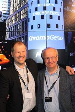 NÅGRA frågor till Claes-Göran Granqvist och Greger Gregard Claes-Göran Granqvist och Greger Gregard startade ChromoGenics tillsammans med fyra forskare 2003.